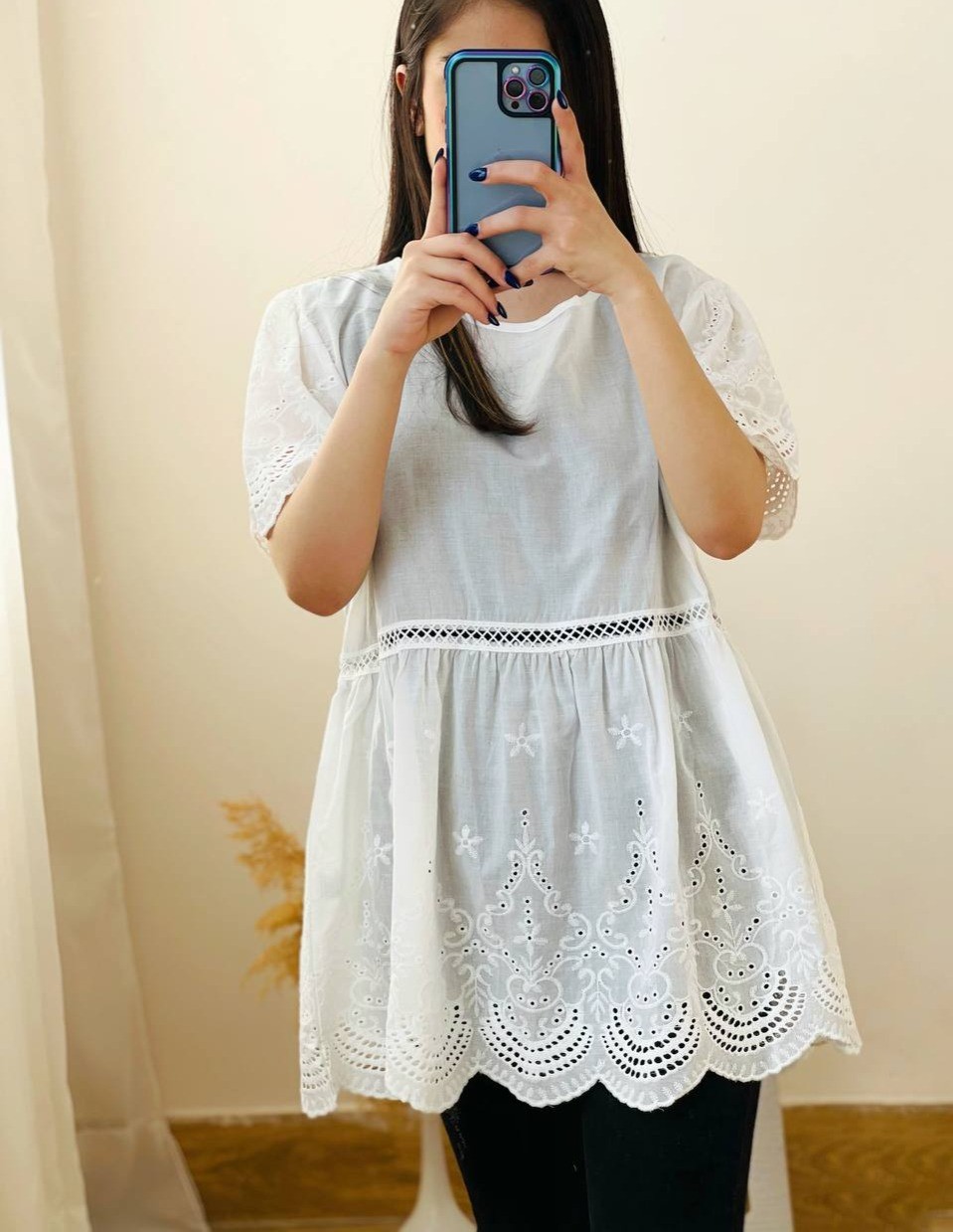 تونيک نخ خامه دوزي کد 1528