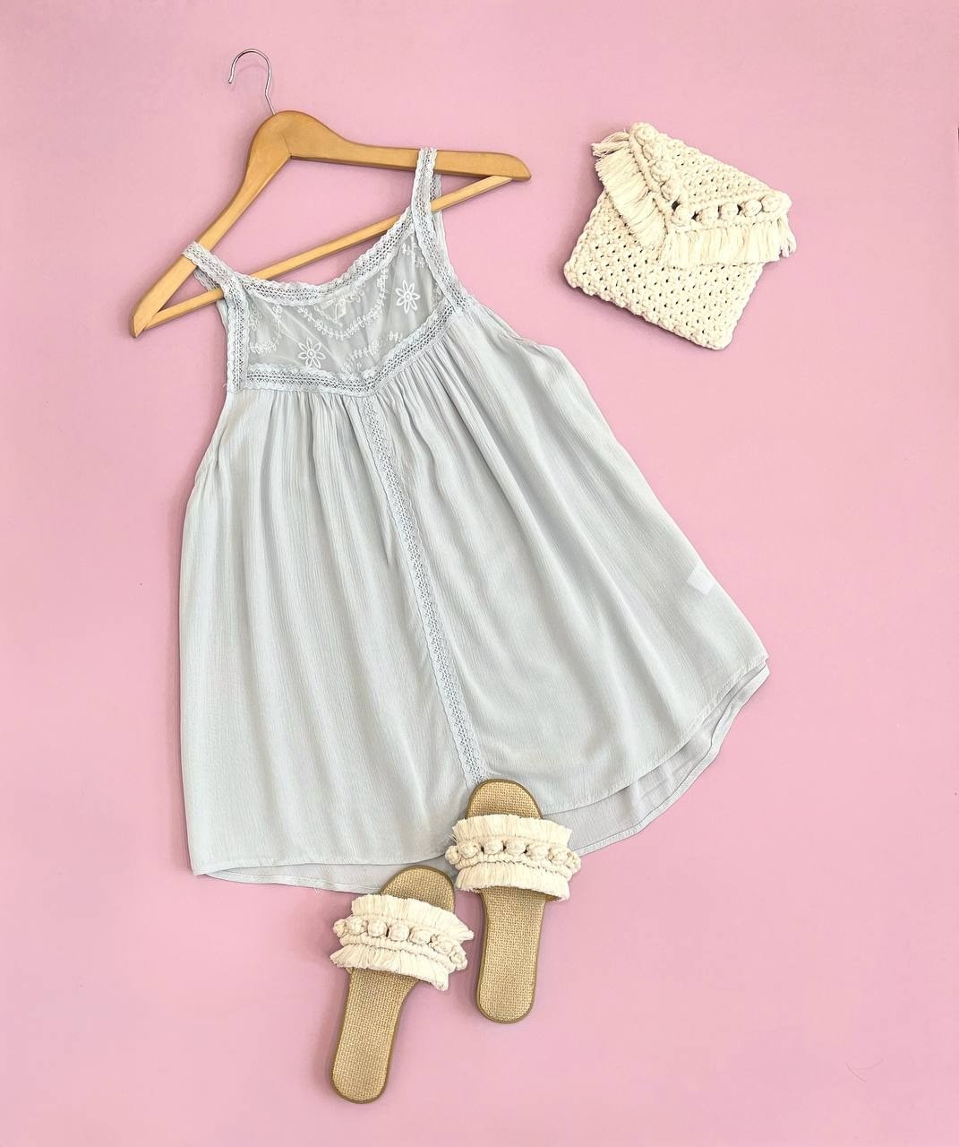 تاپ نخ کريشه فانتزي کد 1651