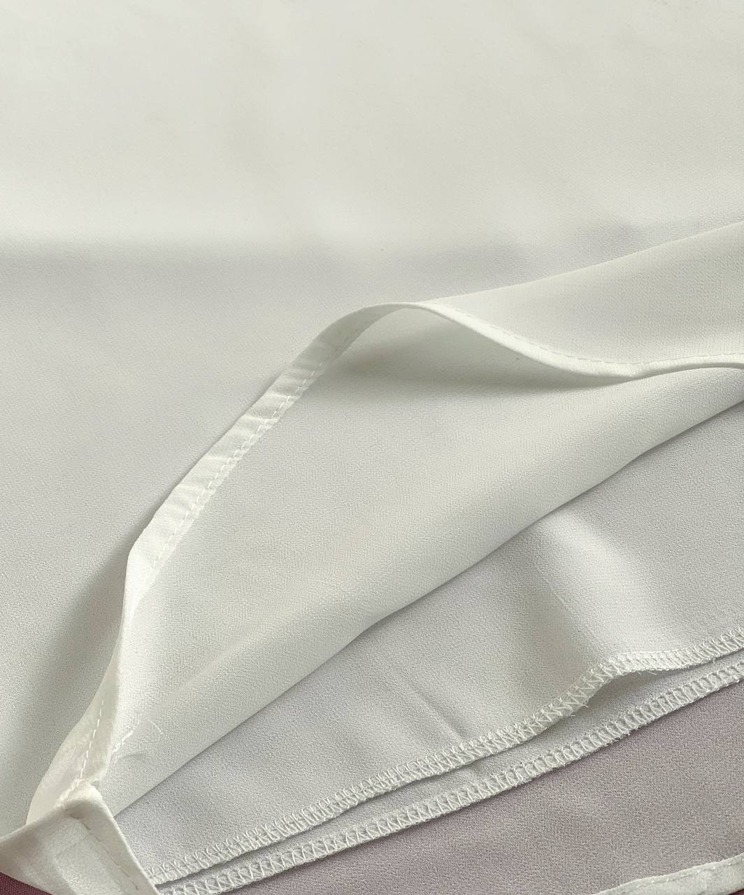 تاپ دو لايه کرپ حرير کد 1662