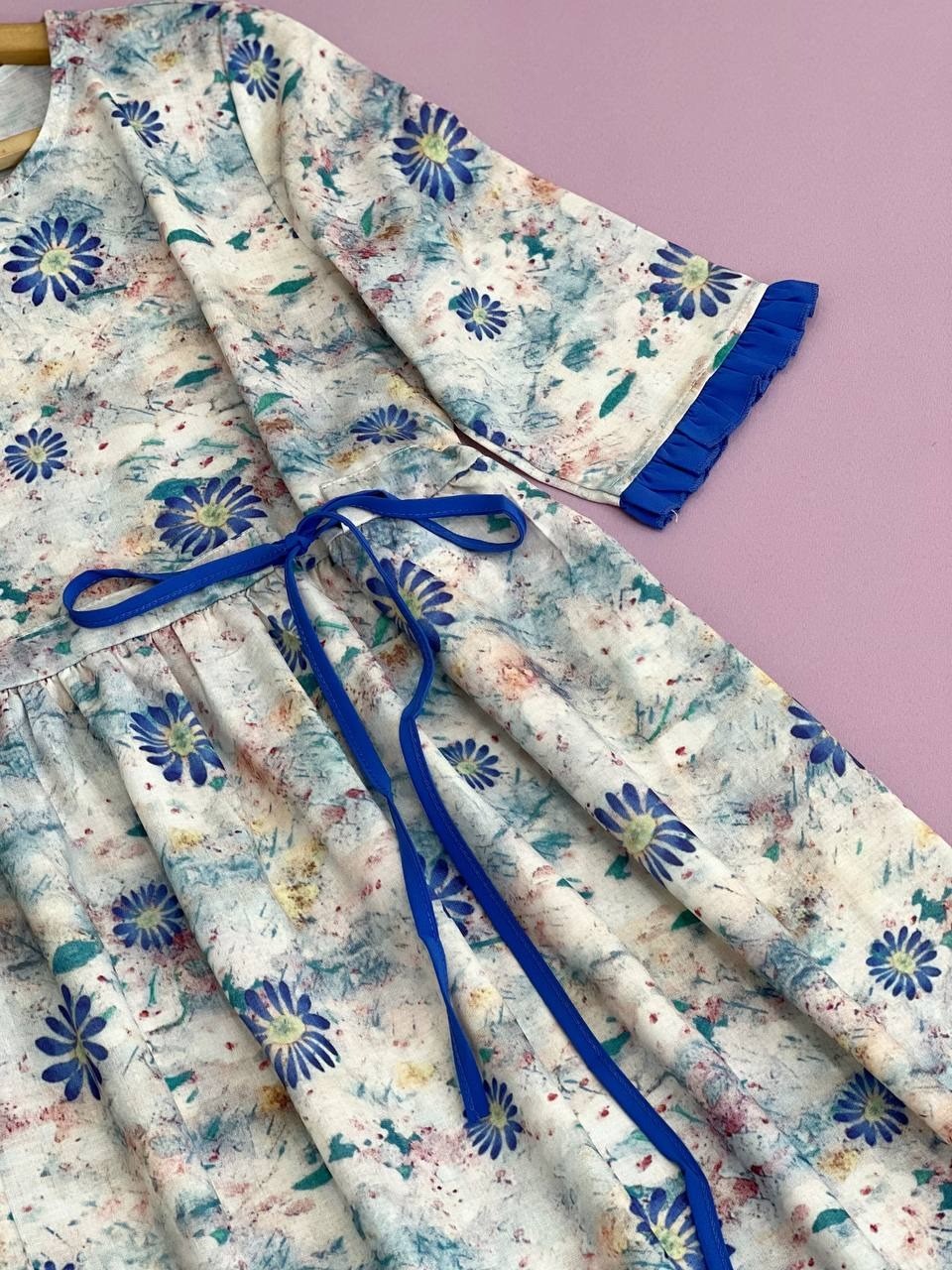 پيراهن کمر گتر کرپ کد 1653