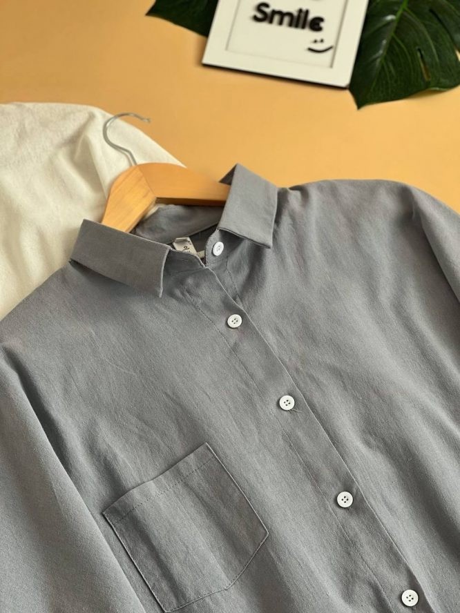 شوميز کنف آستين کيمونو کد 1606