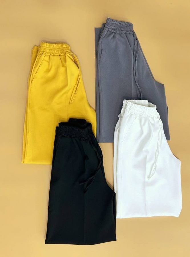 شلوار دامني مازراتي کمر کش کد 1589