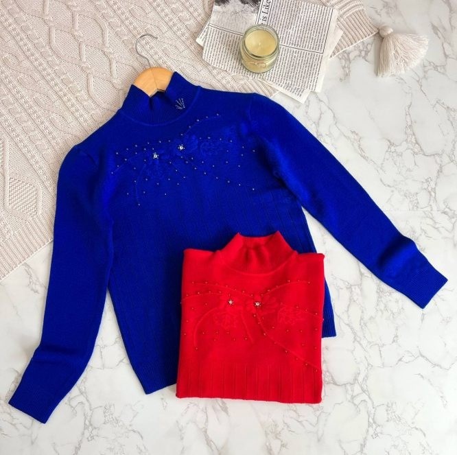 پليور بافت مرواريد کوب کد 1443