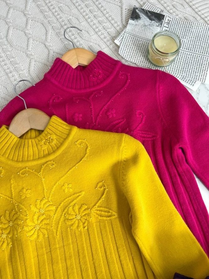 پليور بافت مرواريد کوب کد 1443