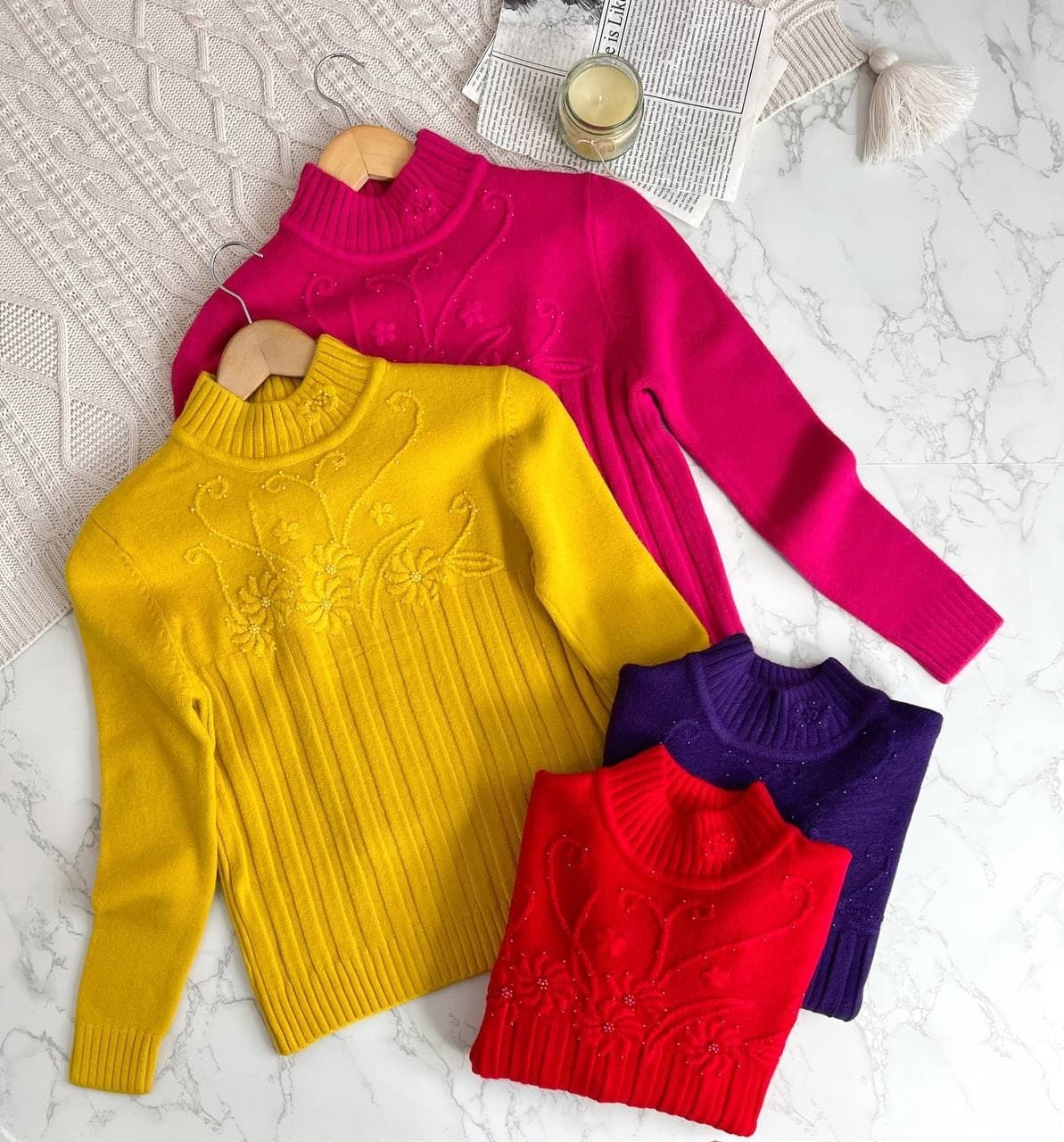 پليور بافت مرواريد کوب کد 1443