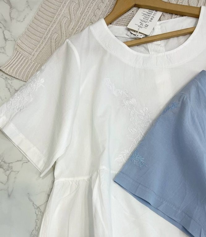 شوميز کنف گلدوزي شده کد 1425