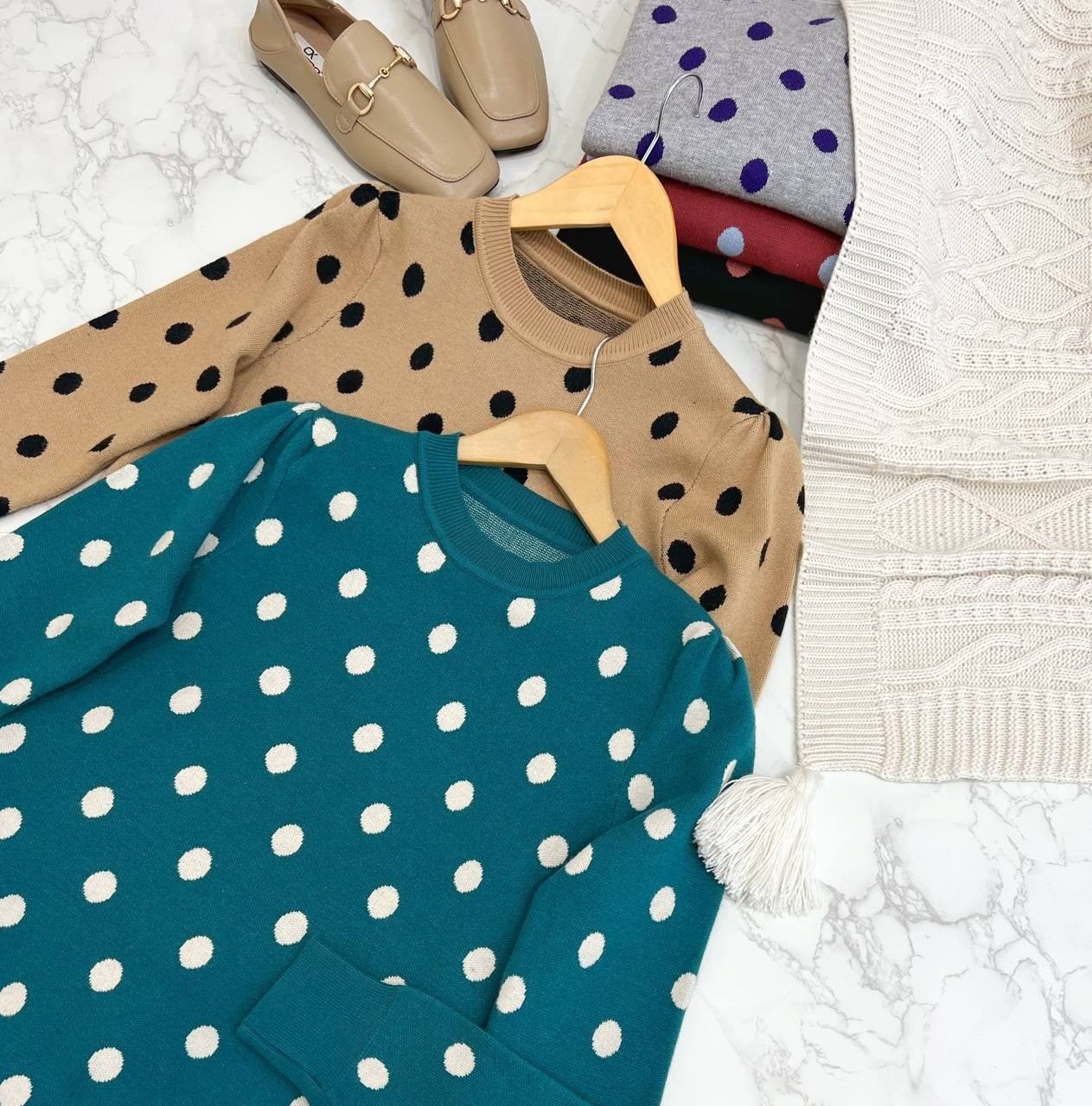 پليور بافت توپ توپي کد 1451