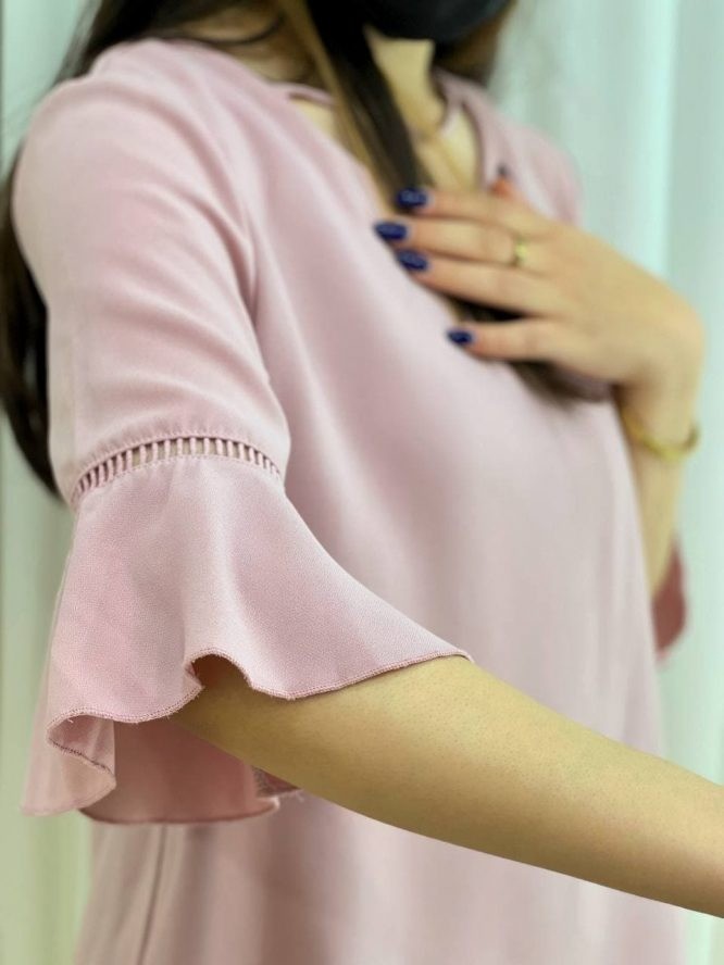 شوميز استين کلوش کد 1552