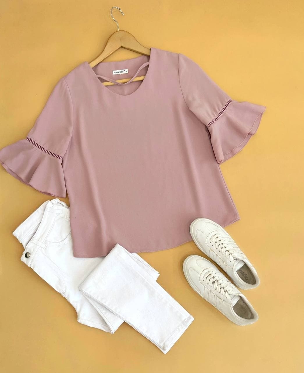 شوميز استين کلوش کد 1552