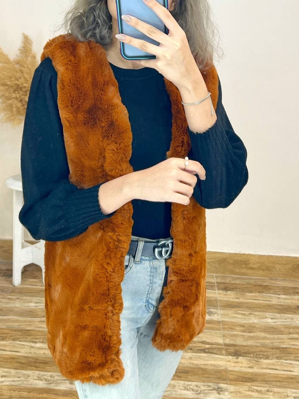 جليقه خز آستردار کد 1404