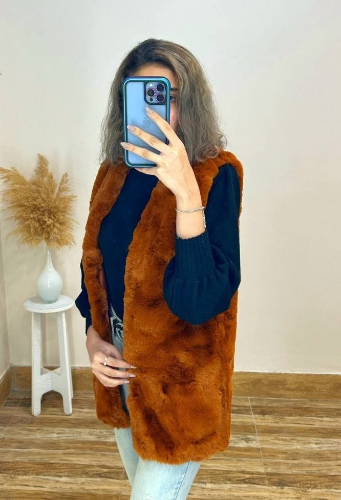 جليقه خز آستردار کد 1404