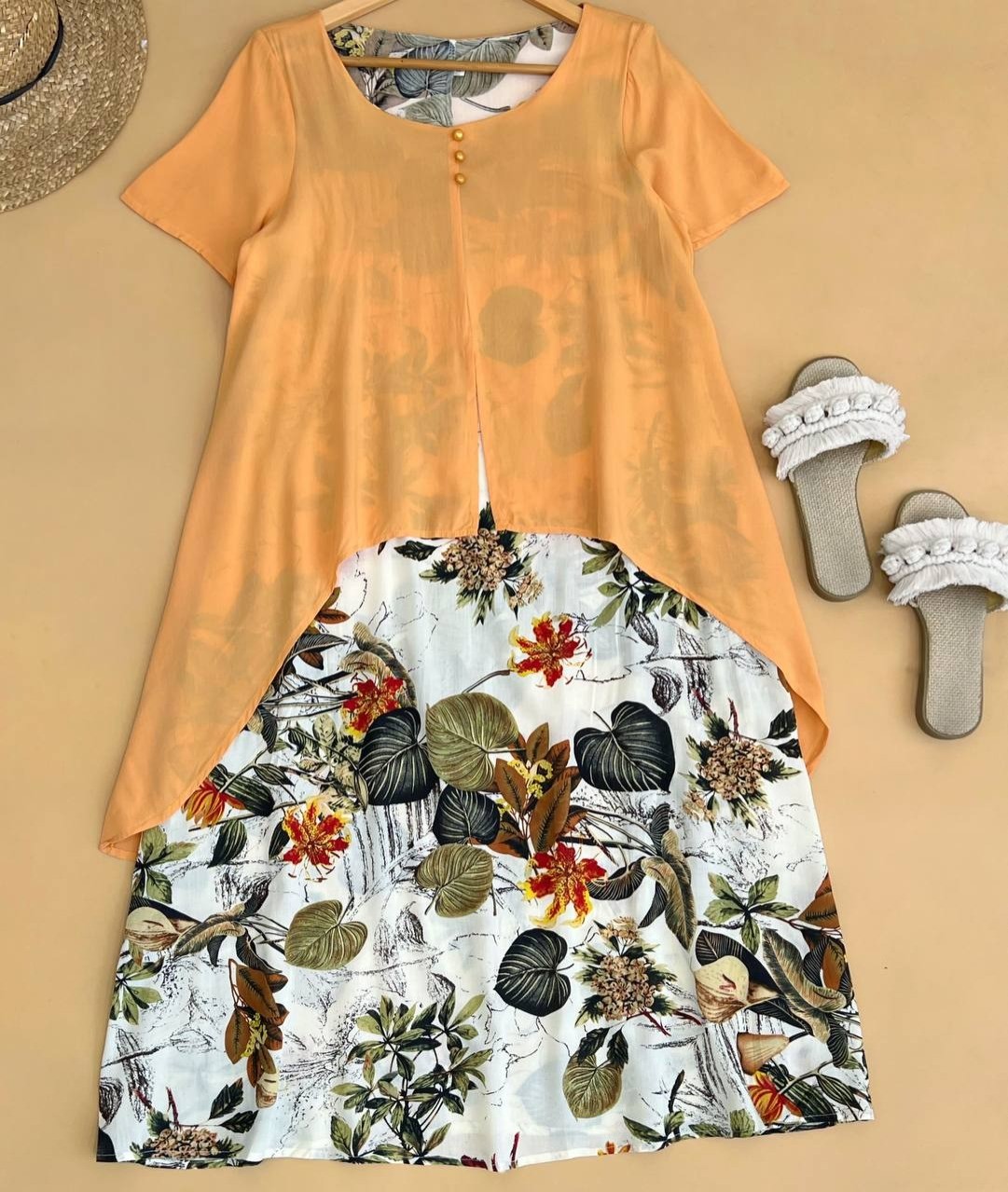 ساحلی هاوایی تمام نخ کد 1635