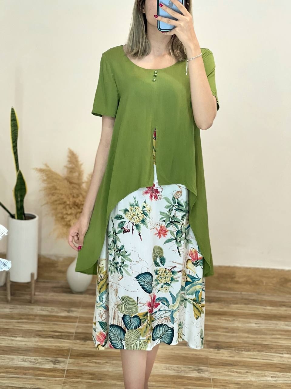 ساحلی هاوایی تمام نخ کد 1635