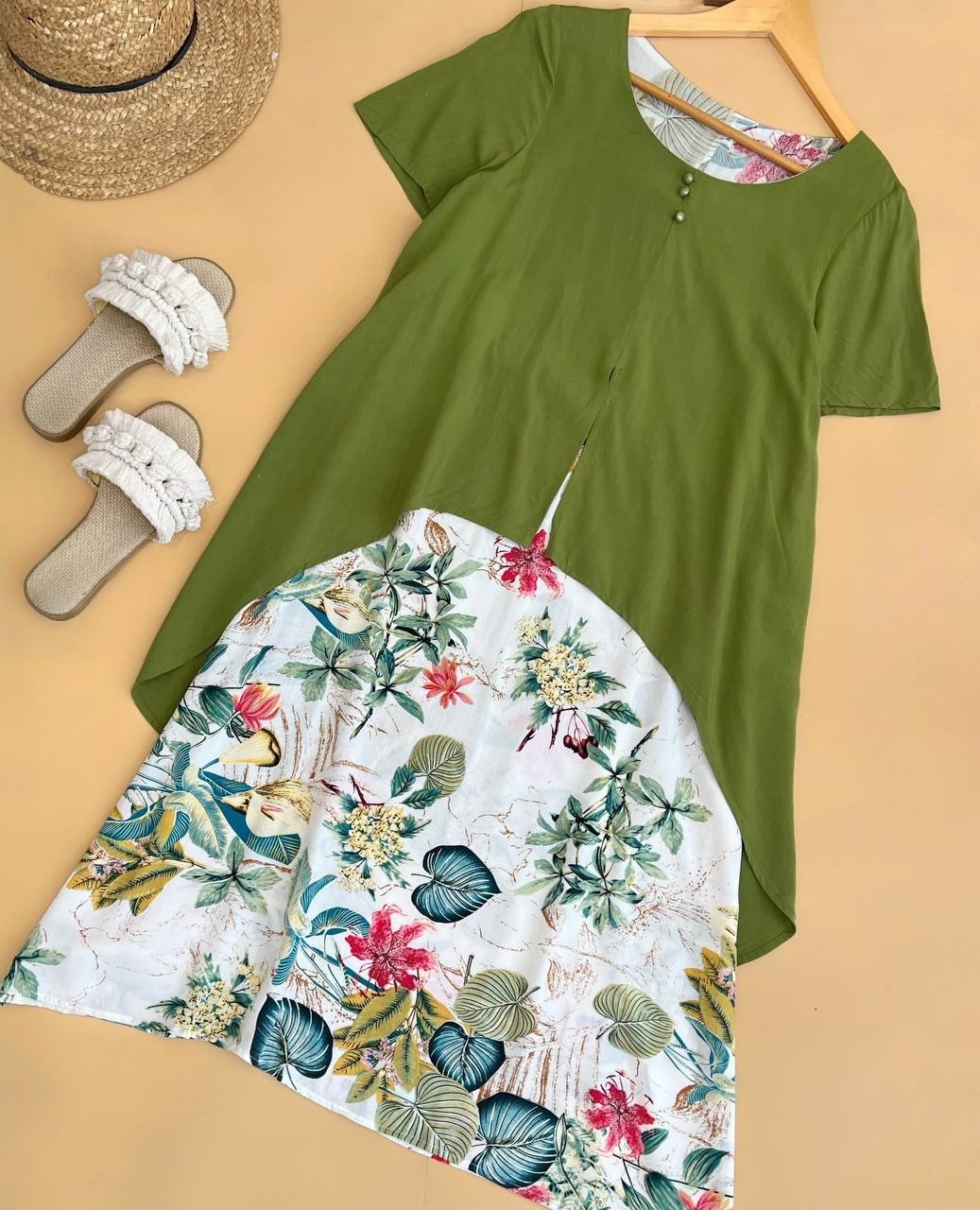 ساحلی هاوایی تمام نخ کد 1635