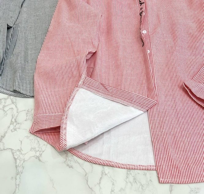 شوميز مانتويي آستر تمام خز دار کد 1473