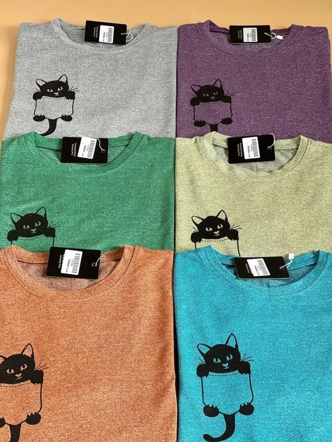تيشرت گربه کد 1554  