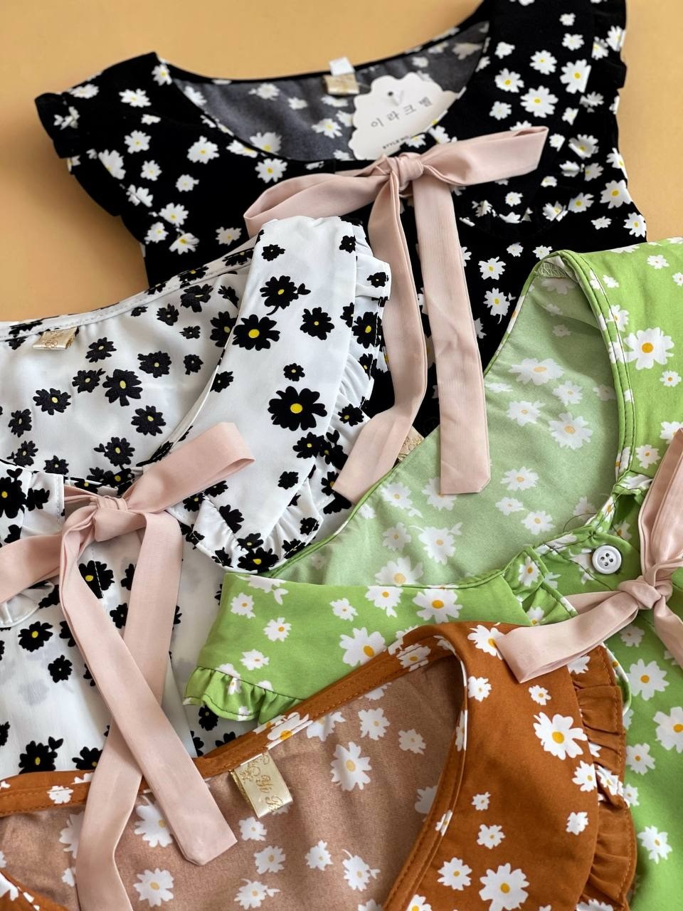 شوميز کرپ گل بابونه کد 1709