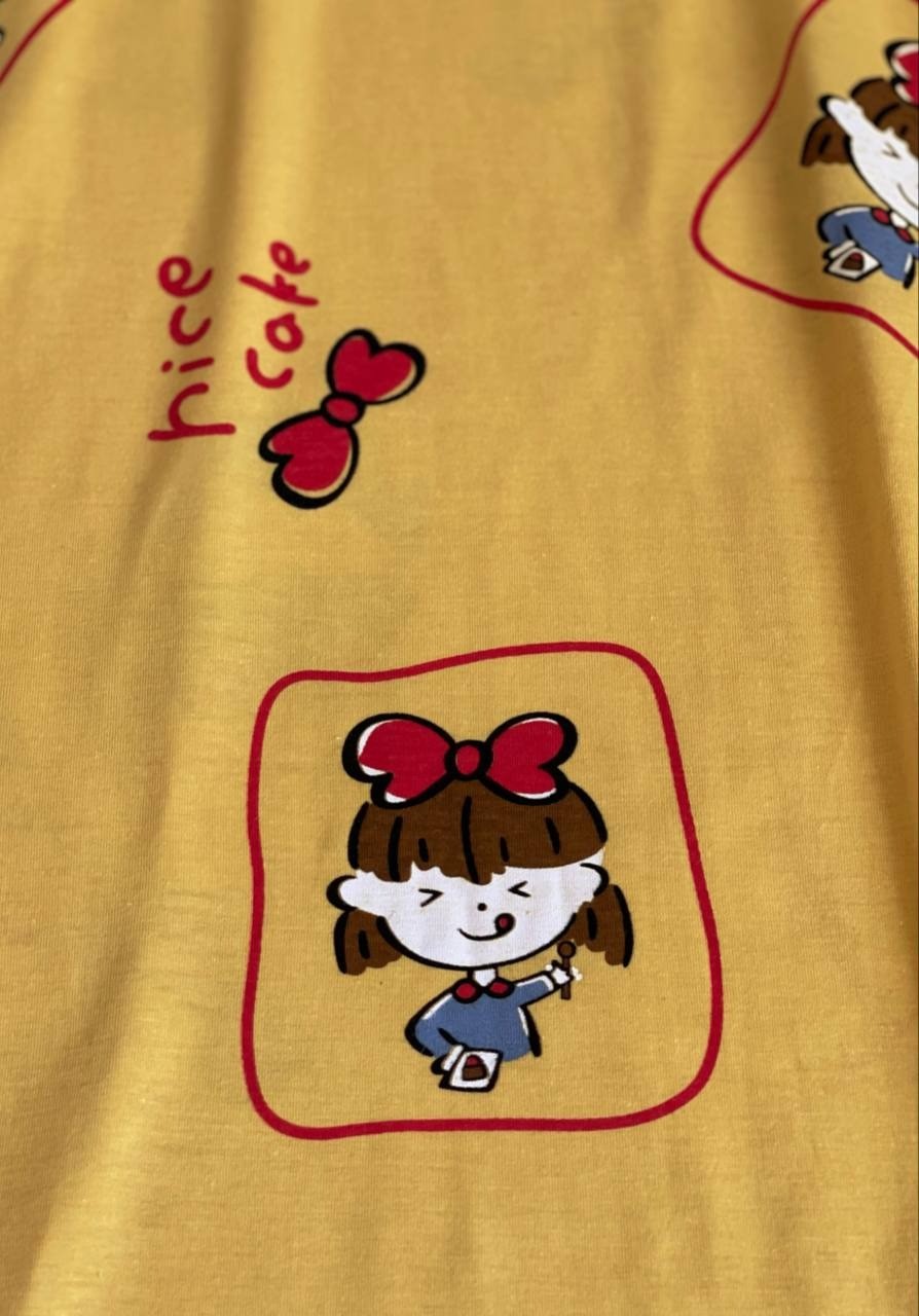 پيراهن راحتي عروسکي کد 1712