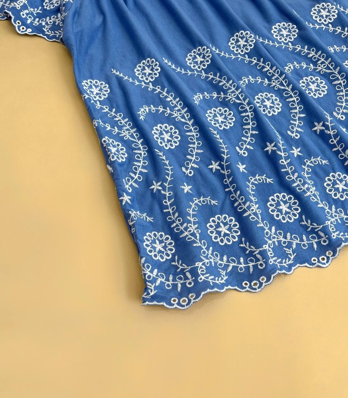 تيشرت نخ و پنبه خامه دوزي کد 1718