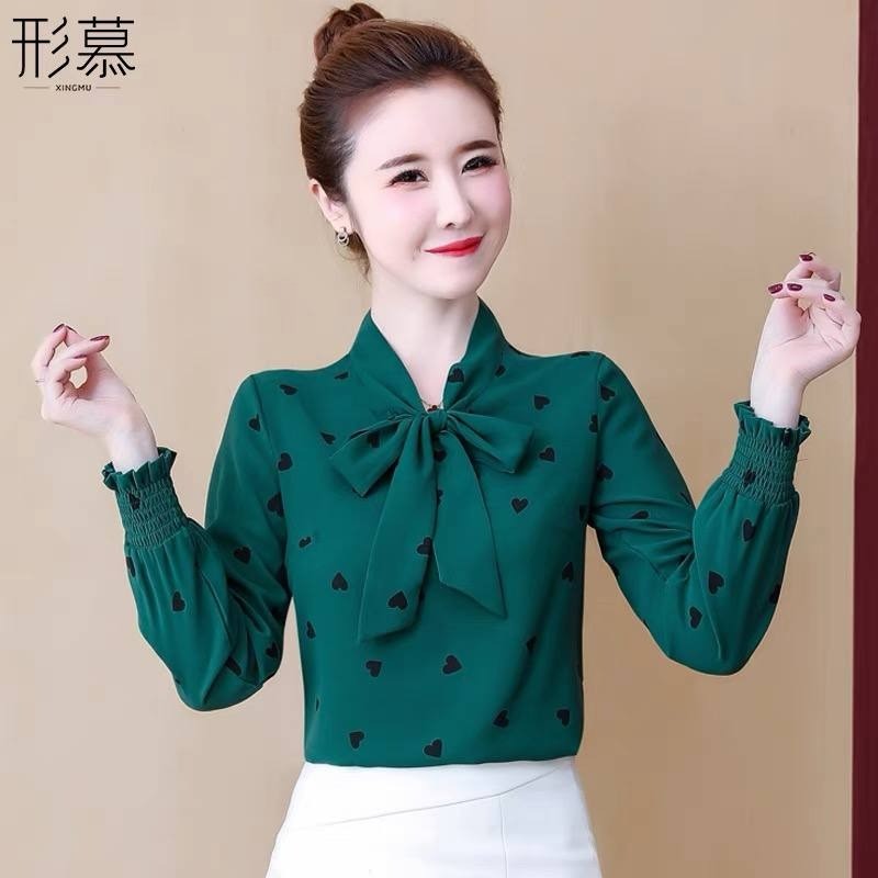 شوميز کرپ قلبي کد 1723