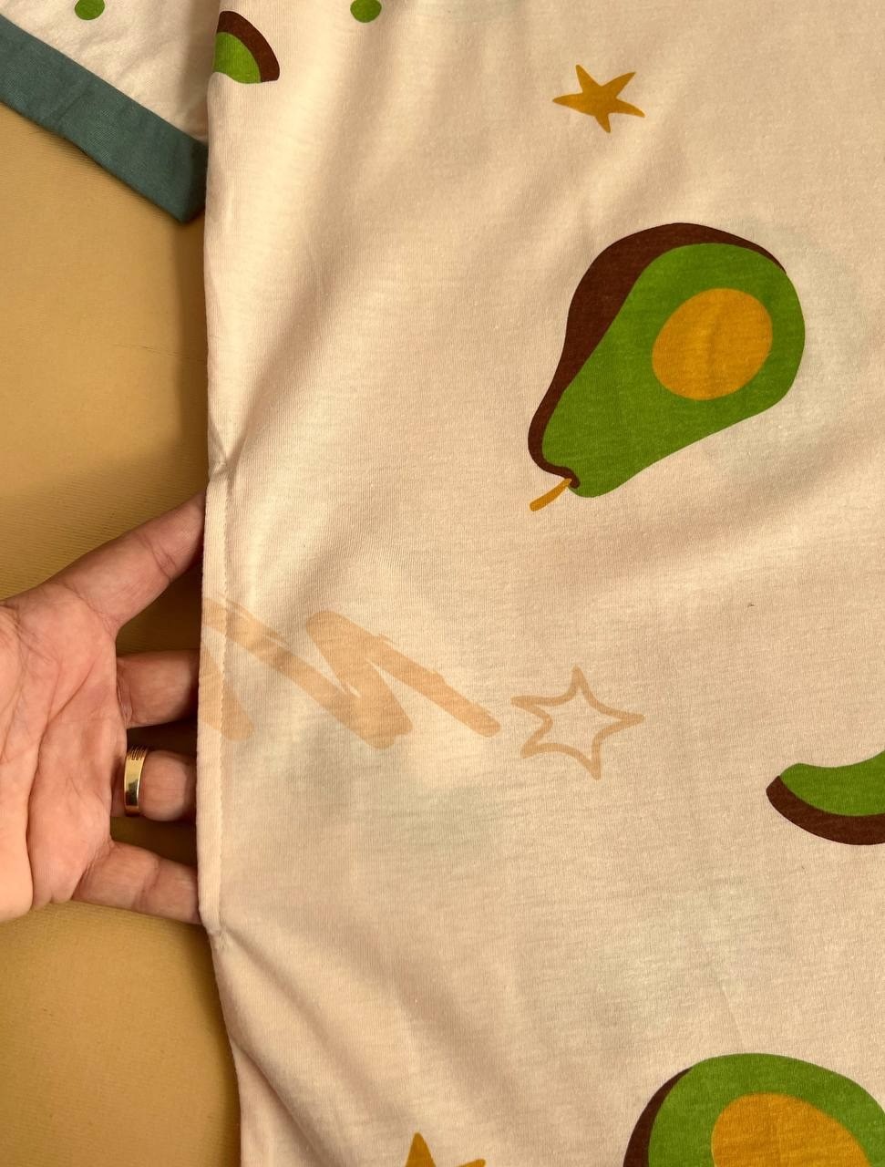 پيراهن راحتي آووکادو کد 1724