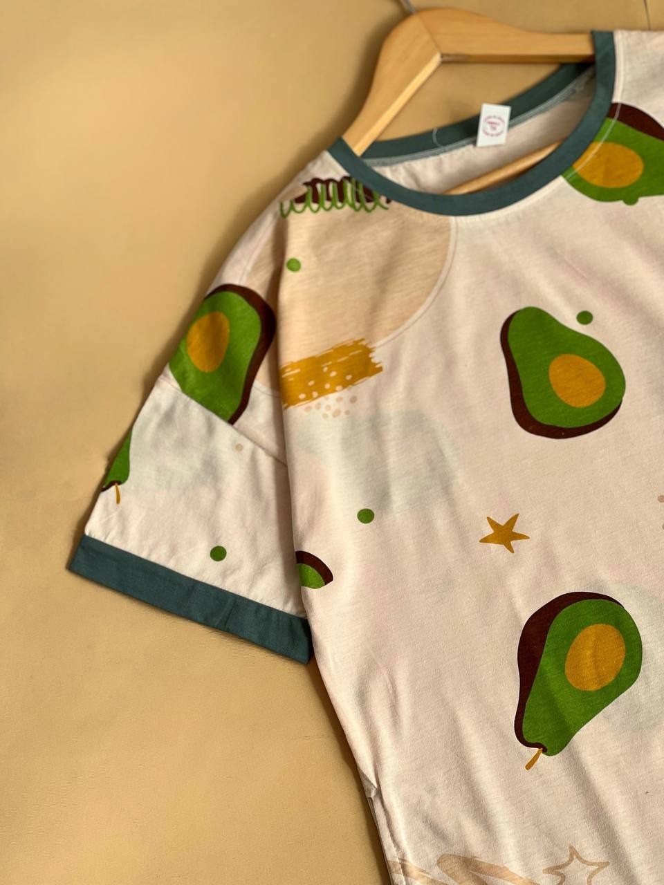 پيراهن راحتي آووکادو کد 1724