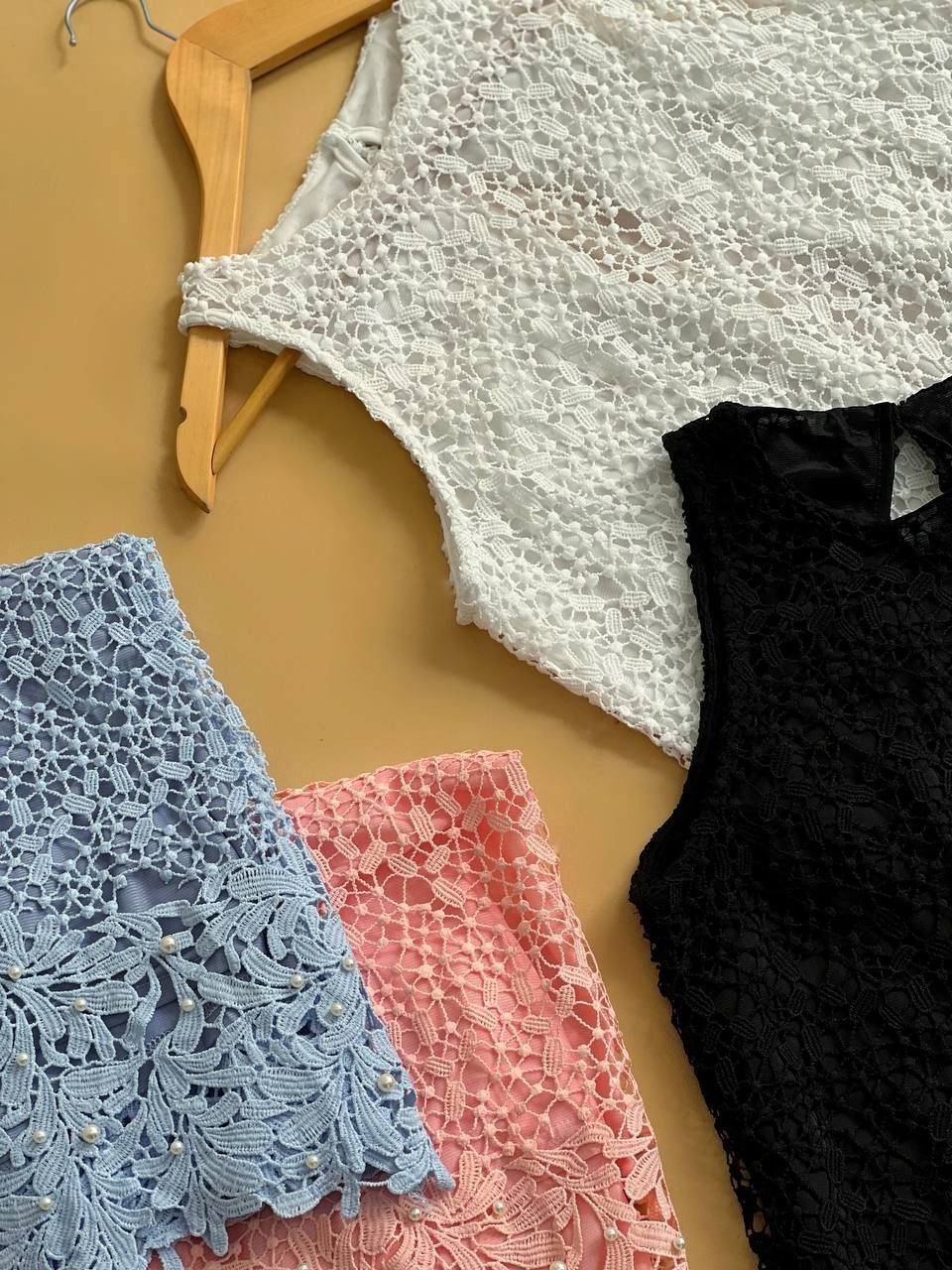 تاپ تمام گيپور مرواريدي کد 1729