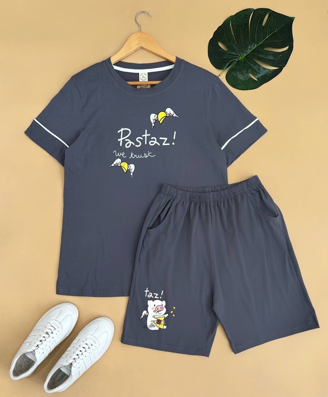 ست بلوز شلوارک کد 1731