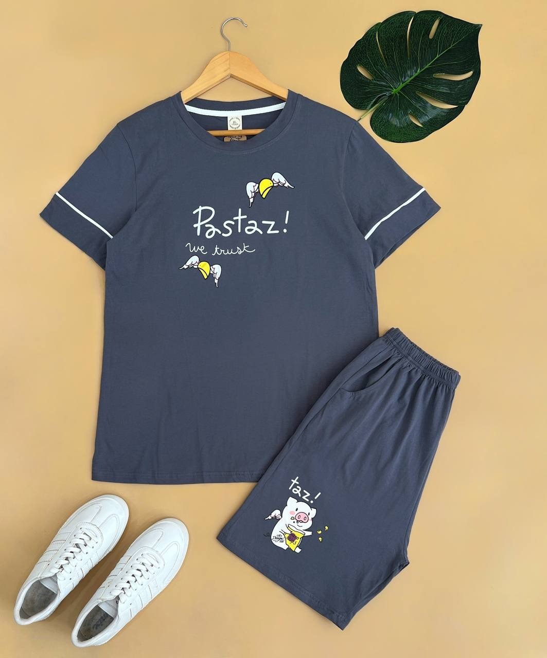 ست بلوز شلوارک کد 1731