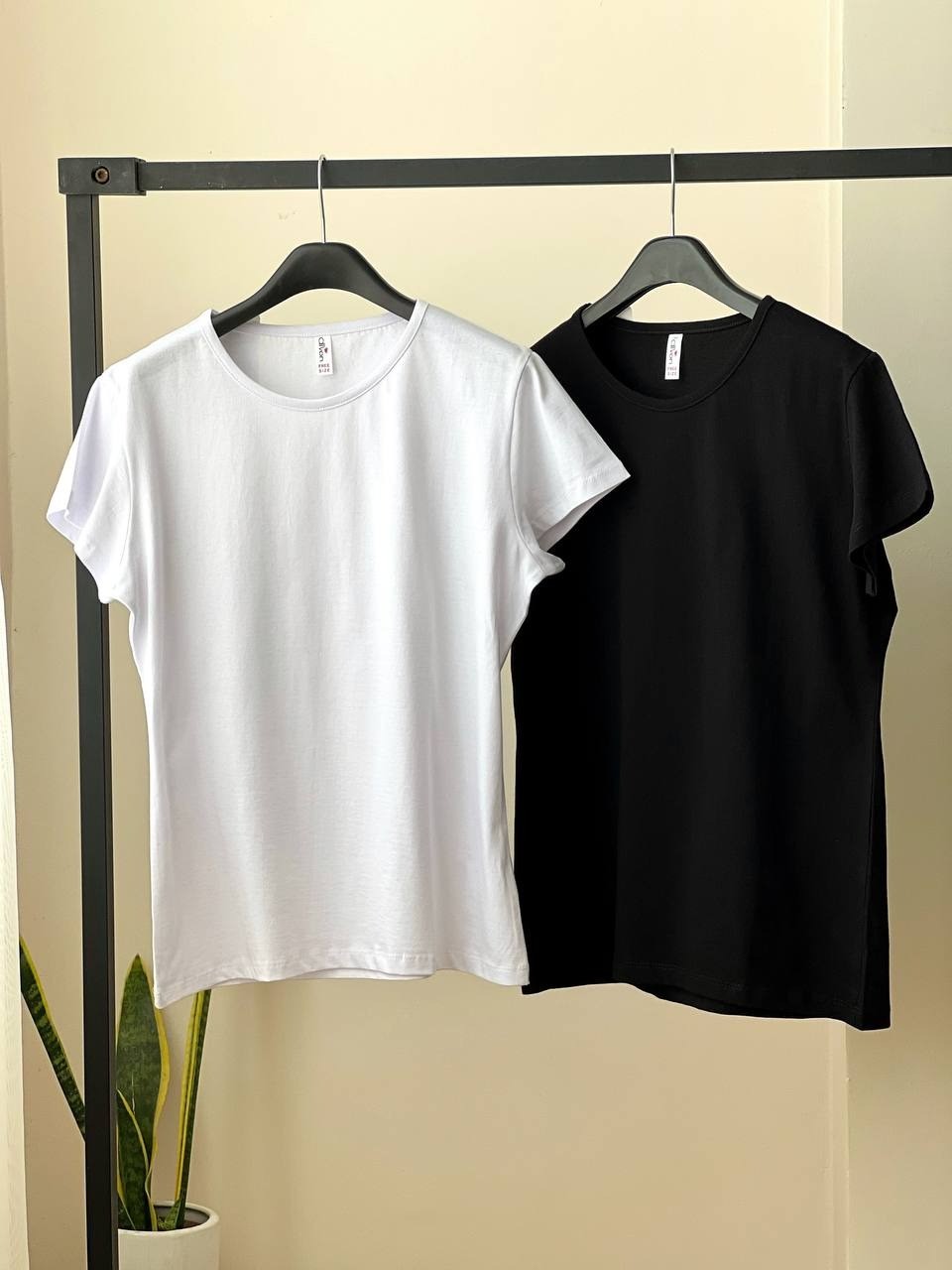 تيشرت ساده نخ و پنبه کد 1756