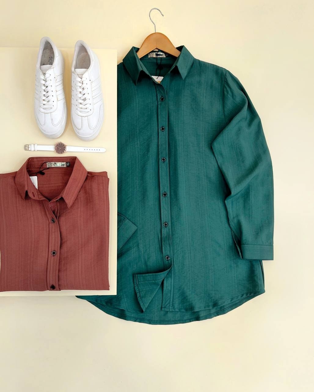 شومیز مانتویی کد 1787