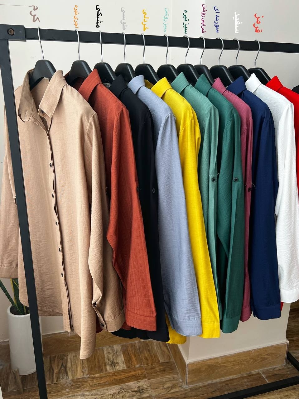 شومیز مانتویی کد 1787