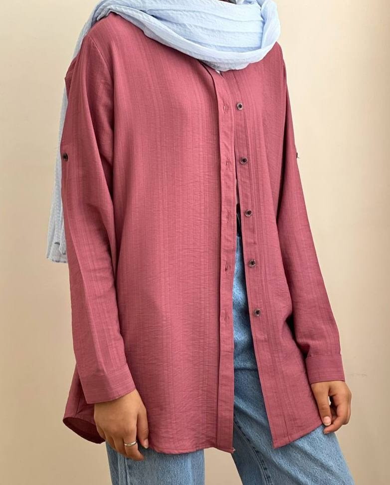 شومیز مانتویی کد 1787