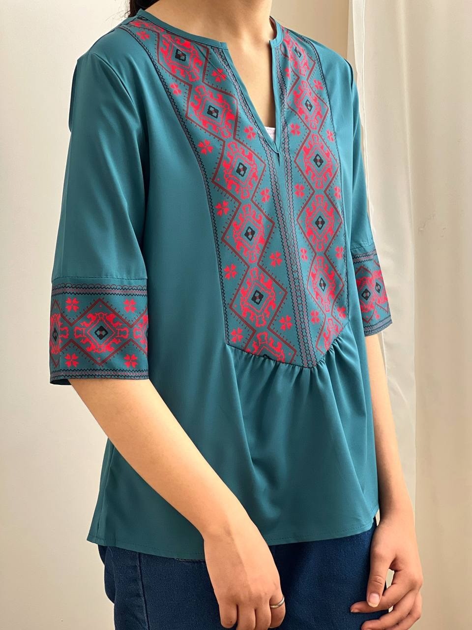 شومیز طرح سنتی کد 1791