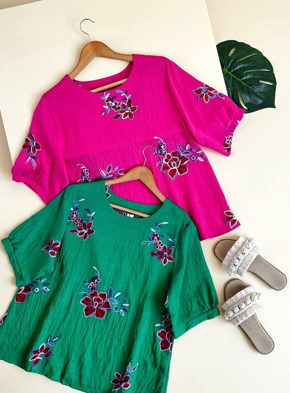 شومیز تمام گلدوزی کد 1795