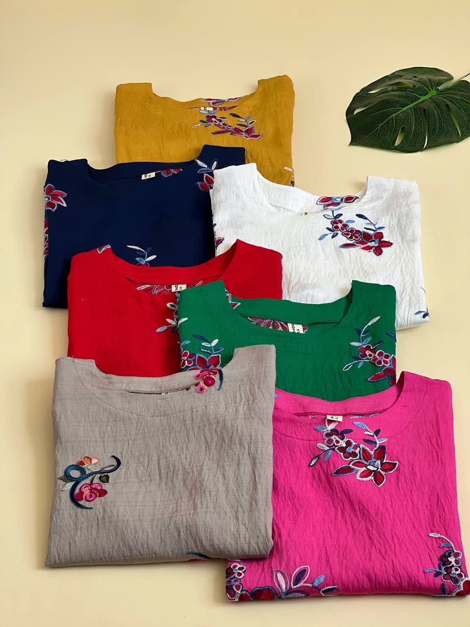 شومیز تمام گلدوزی کد 1795