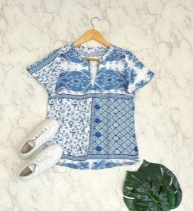 شوميز تمام نخ سنتي کد 1575