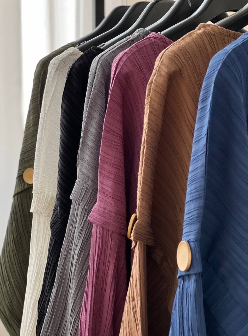 مانتو آستين کيمونو کد 1755