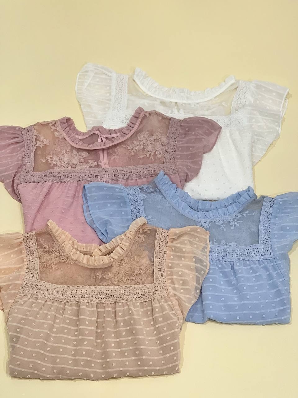 شومیز اشکی استین چین کد 1803