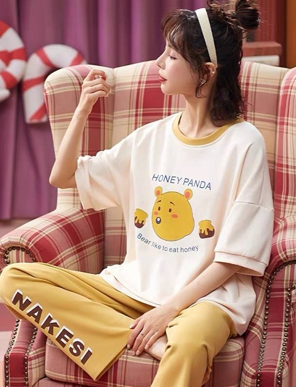 ست بلوز و شلوار راحتی کد 1809