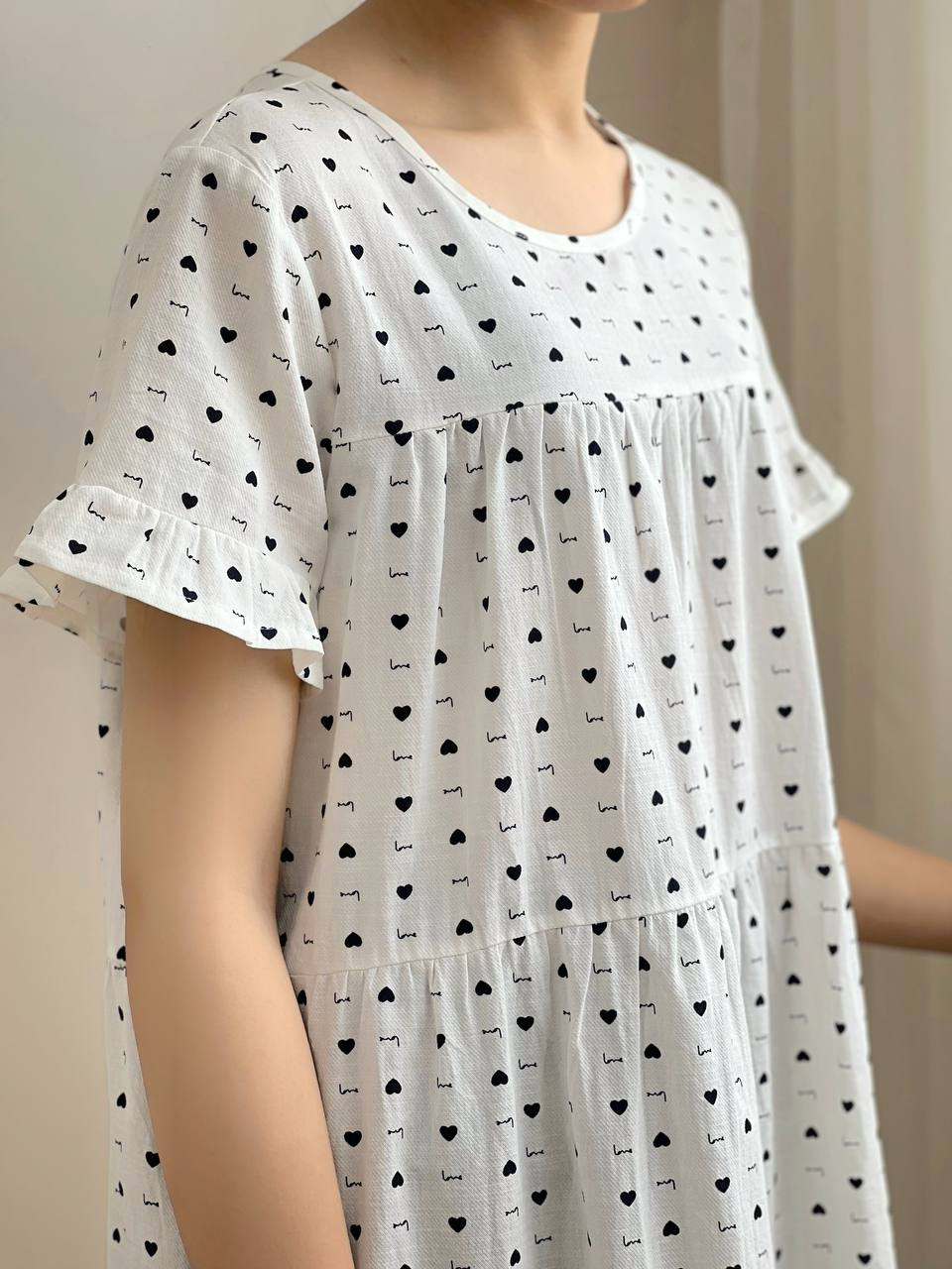 پیراهن قلبی کد 1829