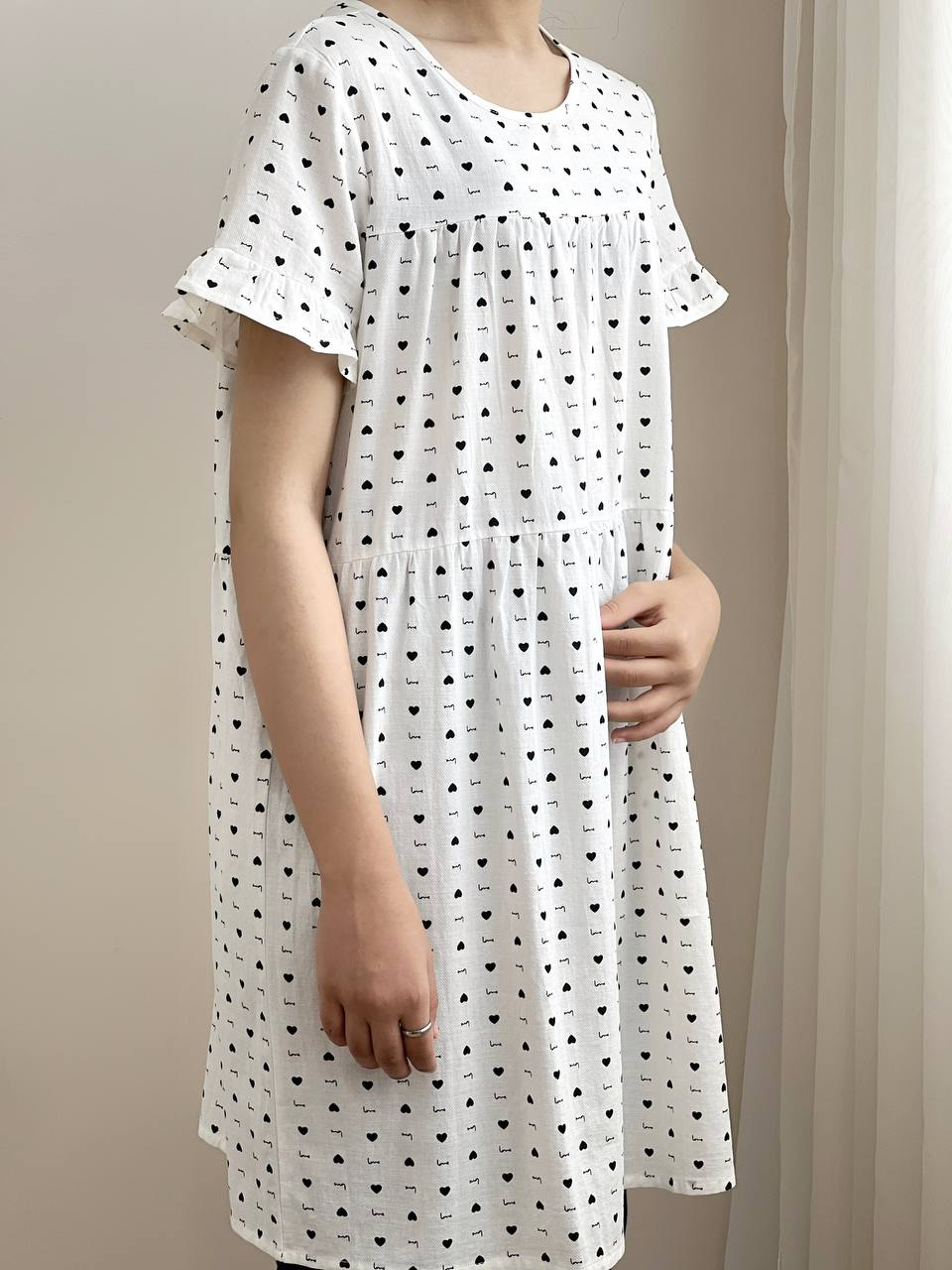 پیراهن قلبی کد 1829