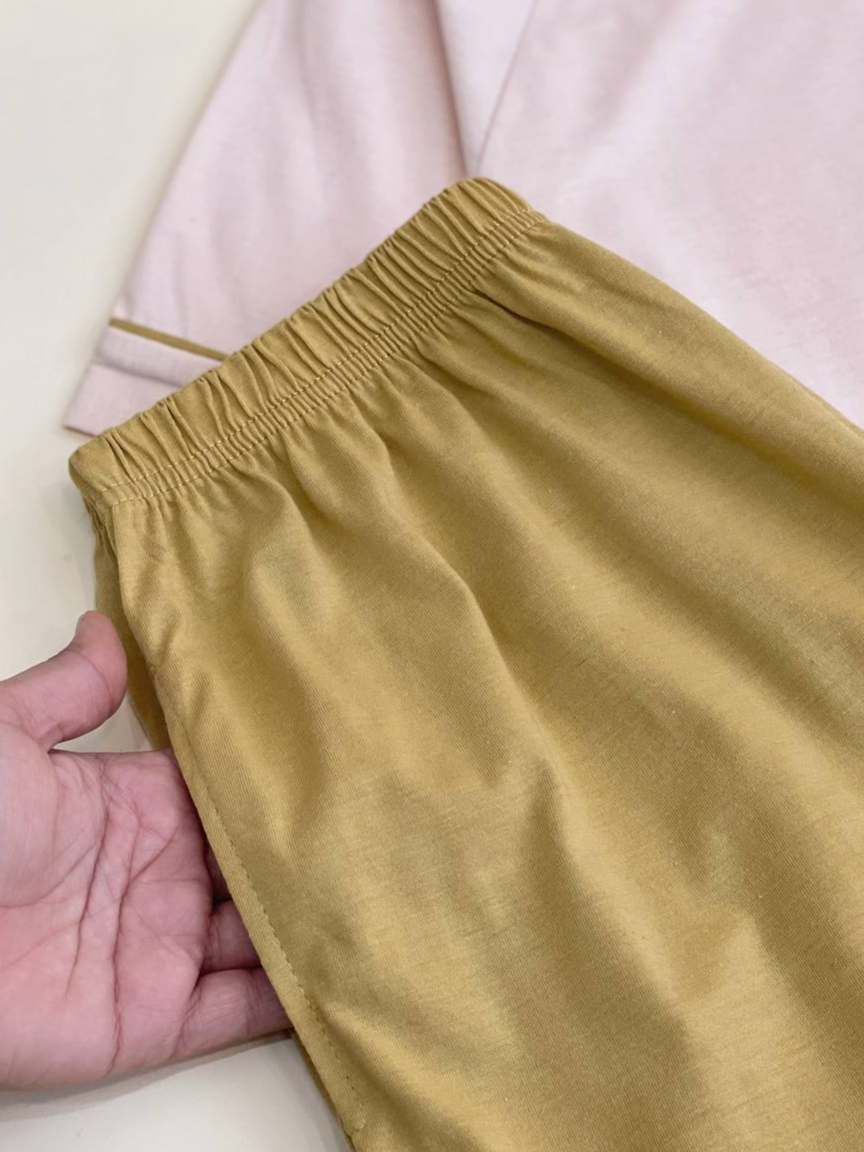 ست بلوز و شلوار راحتی کد 1830