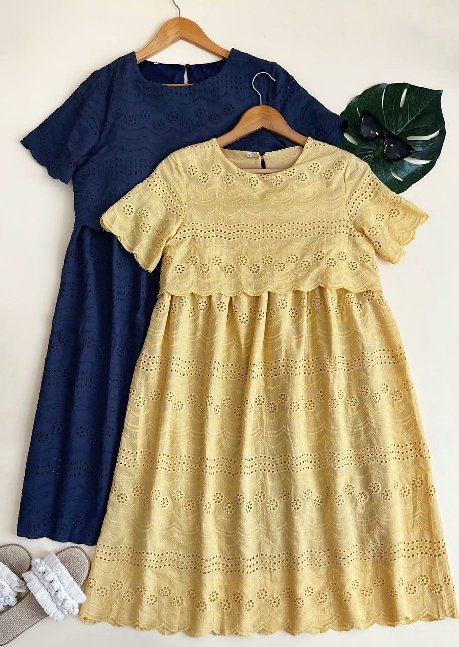 پیراهن خامه دوزی کد 1838