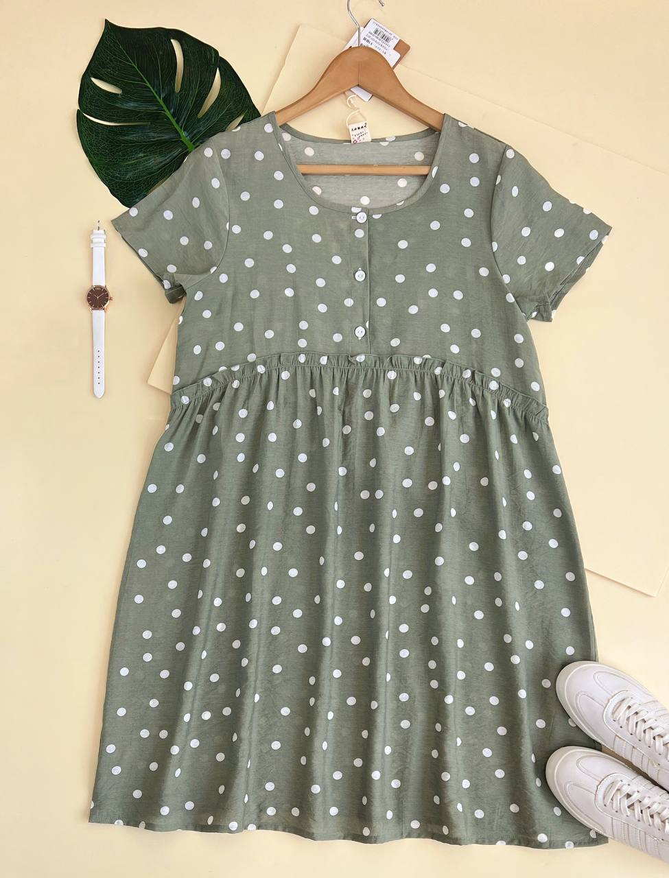 پیراهن خالخالی کد 1839