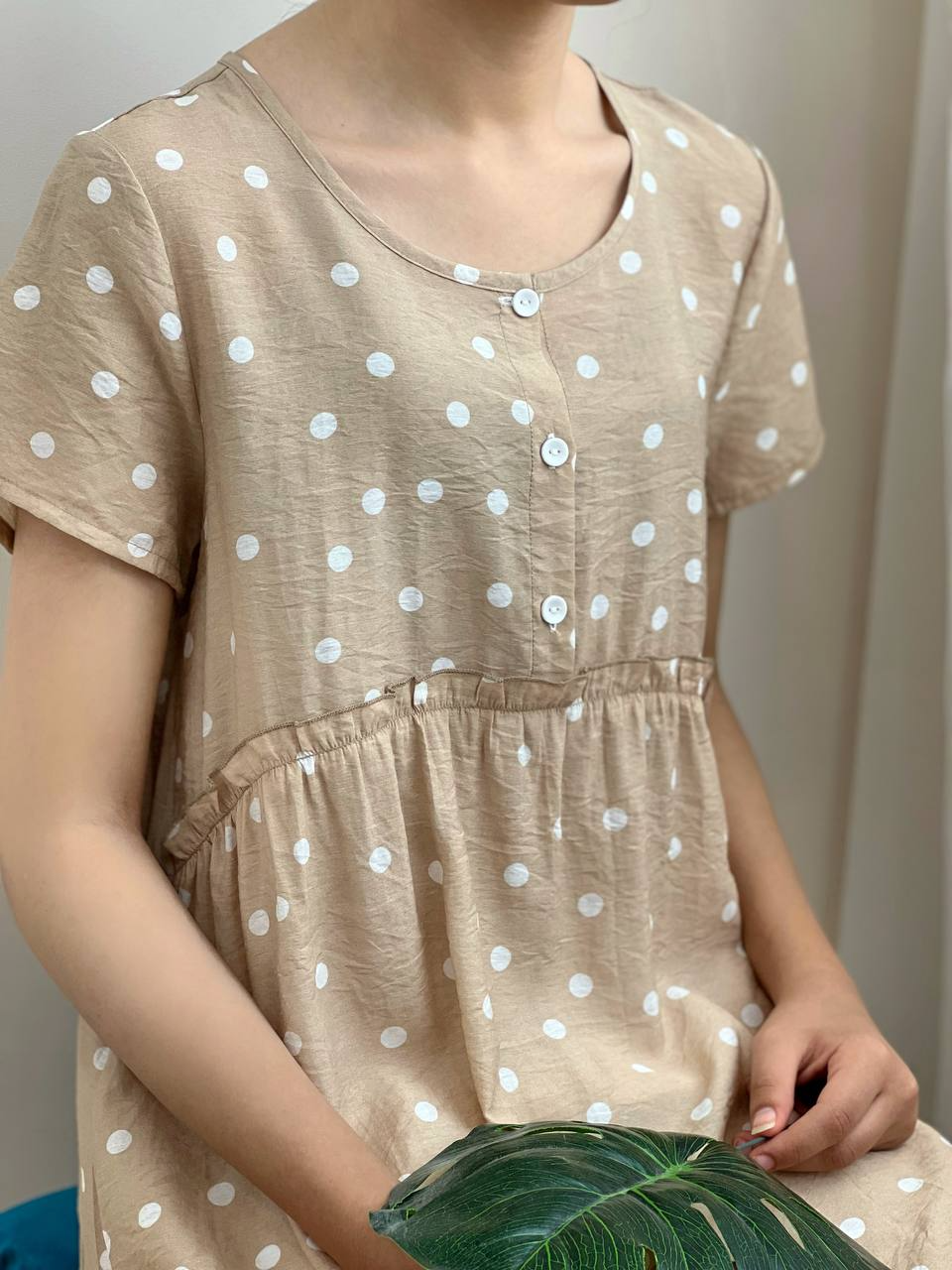 پیراهن خالخالی کد 1839