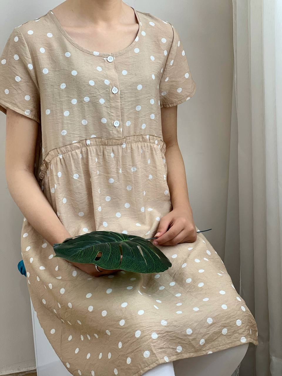 پیراهن خالخالی کد 1839