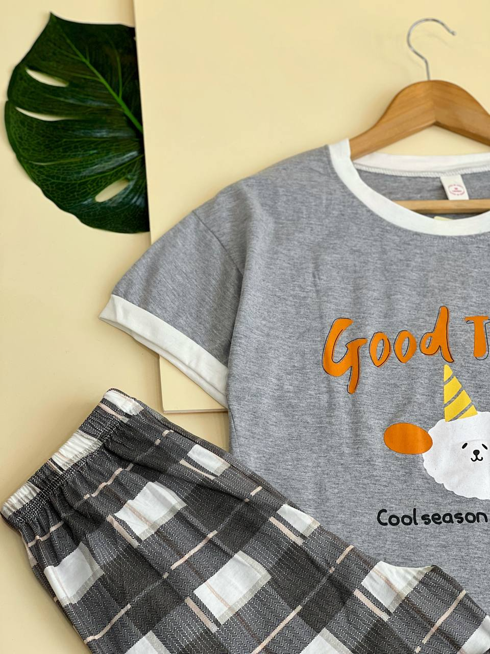 بلوز و شلوار نخ و پنبه کد 1842