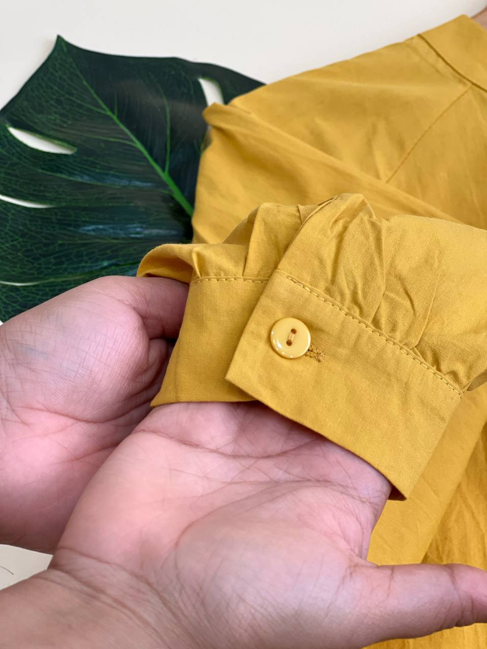 شومیز کتان نخ رنگی کد 1845