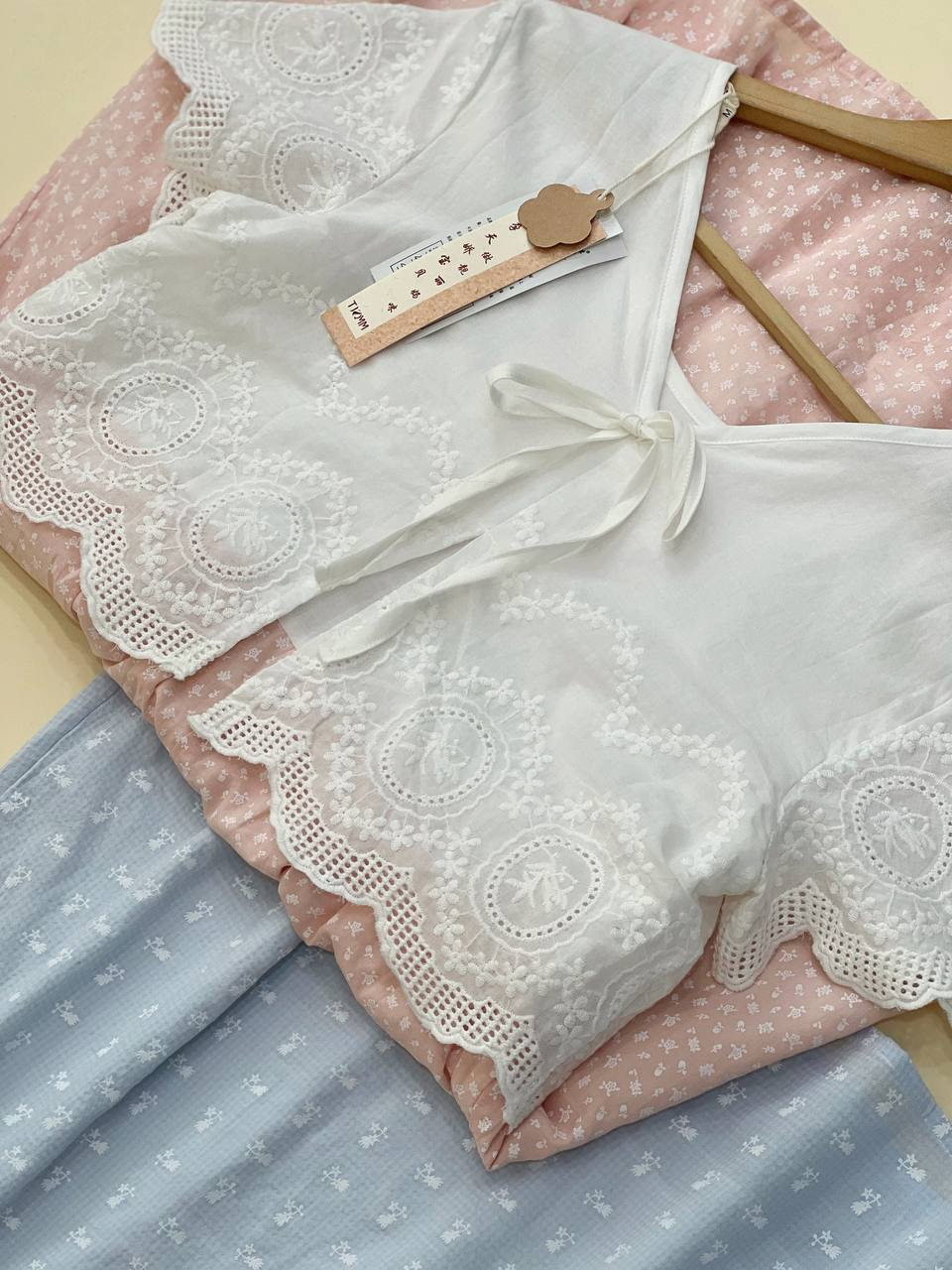 پیراهن تمام نخ آستردار کد 1848